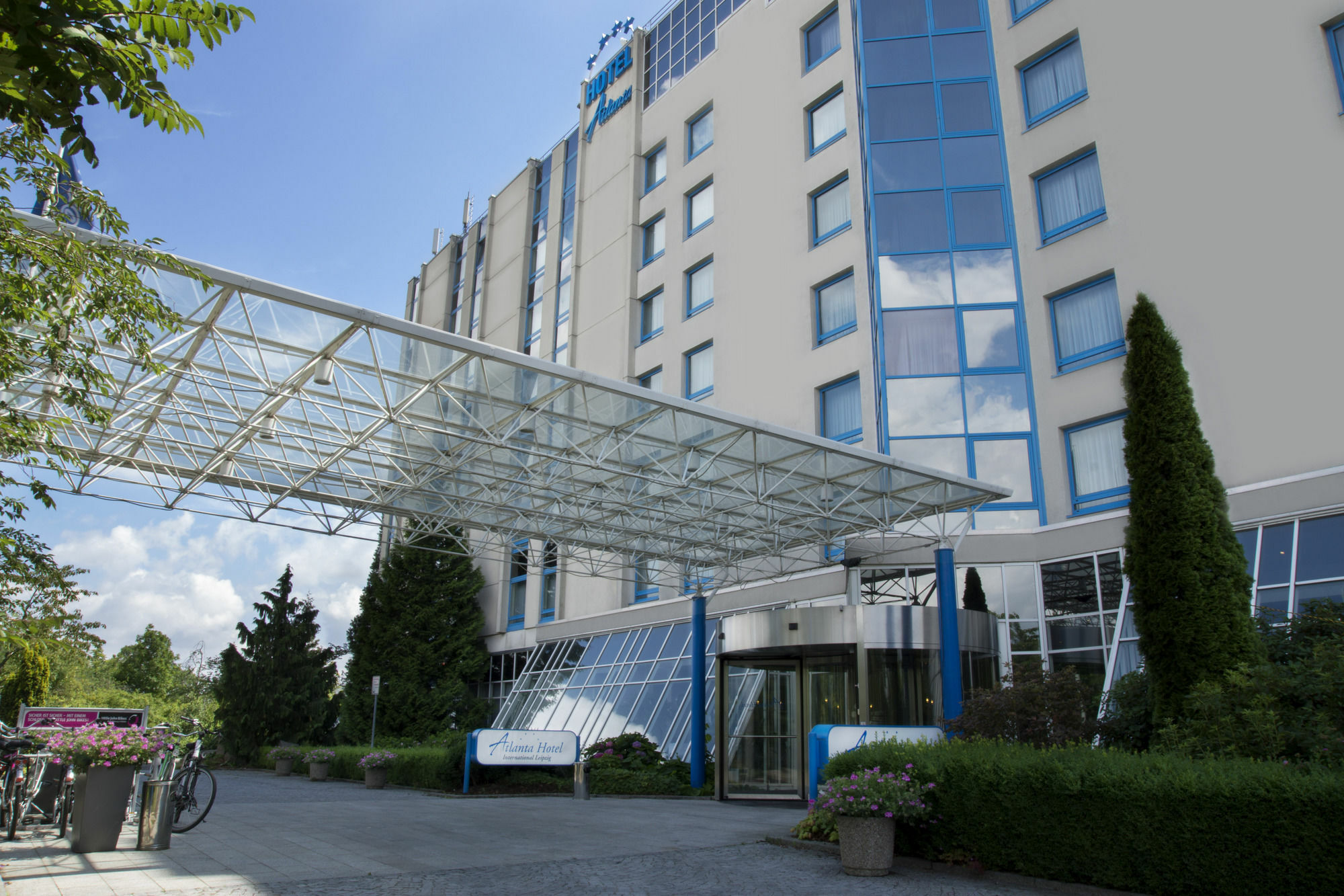 Atlanta Hotel Leipzig Buitenkant foto
